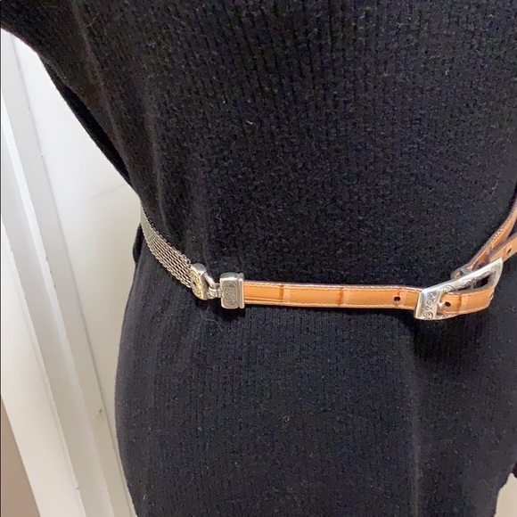 BRIGHTON  Reversible Brown and Tan Belt - Picture 6 of 8
